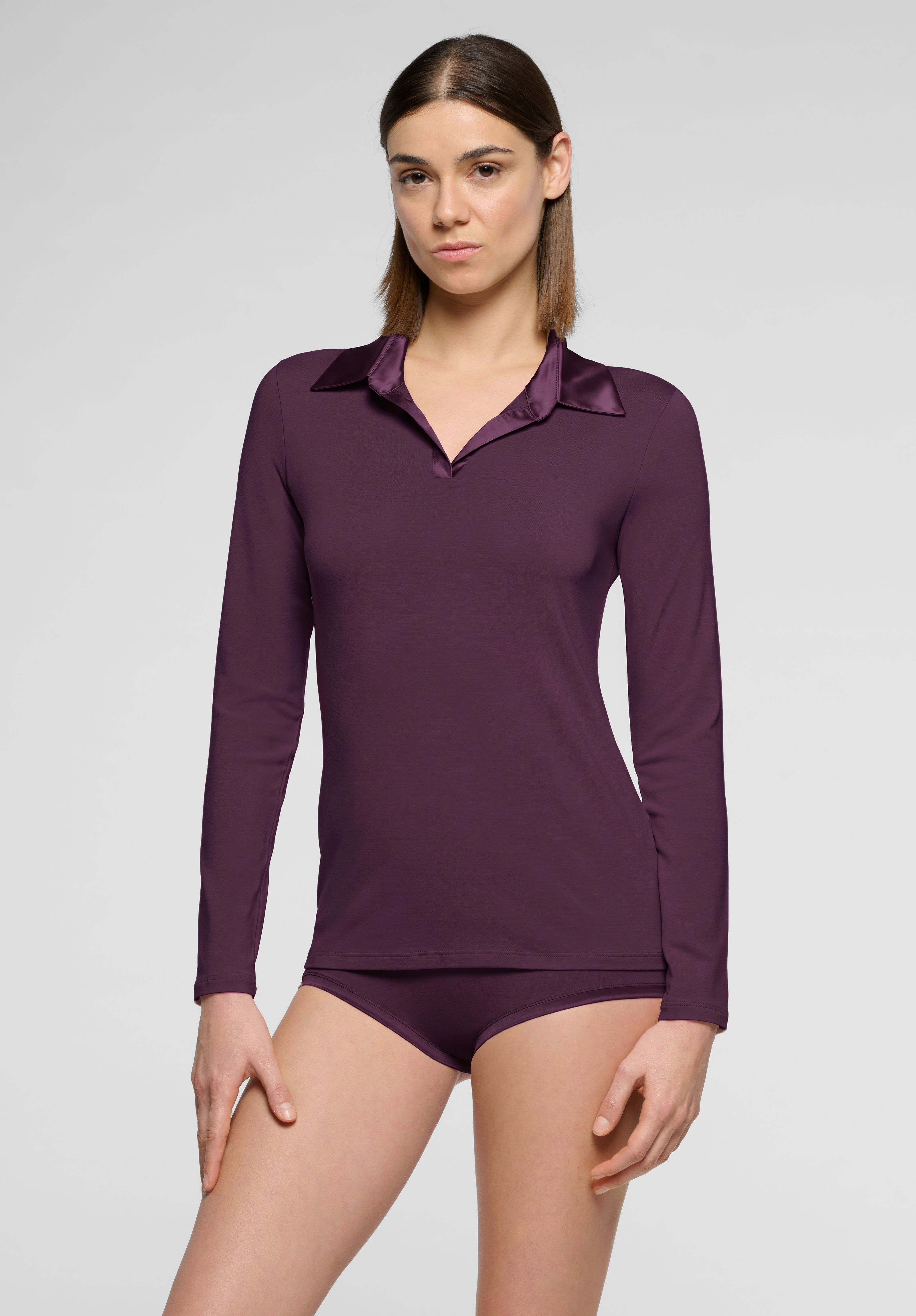 Perfect Line Cotton - Polo Shirt Long Sleeve