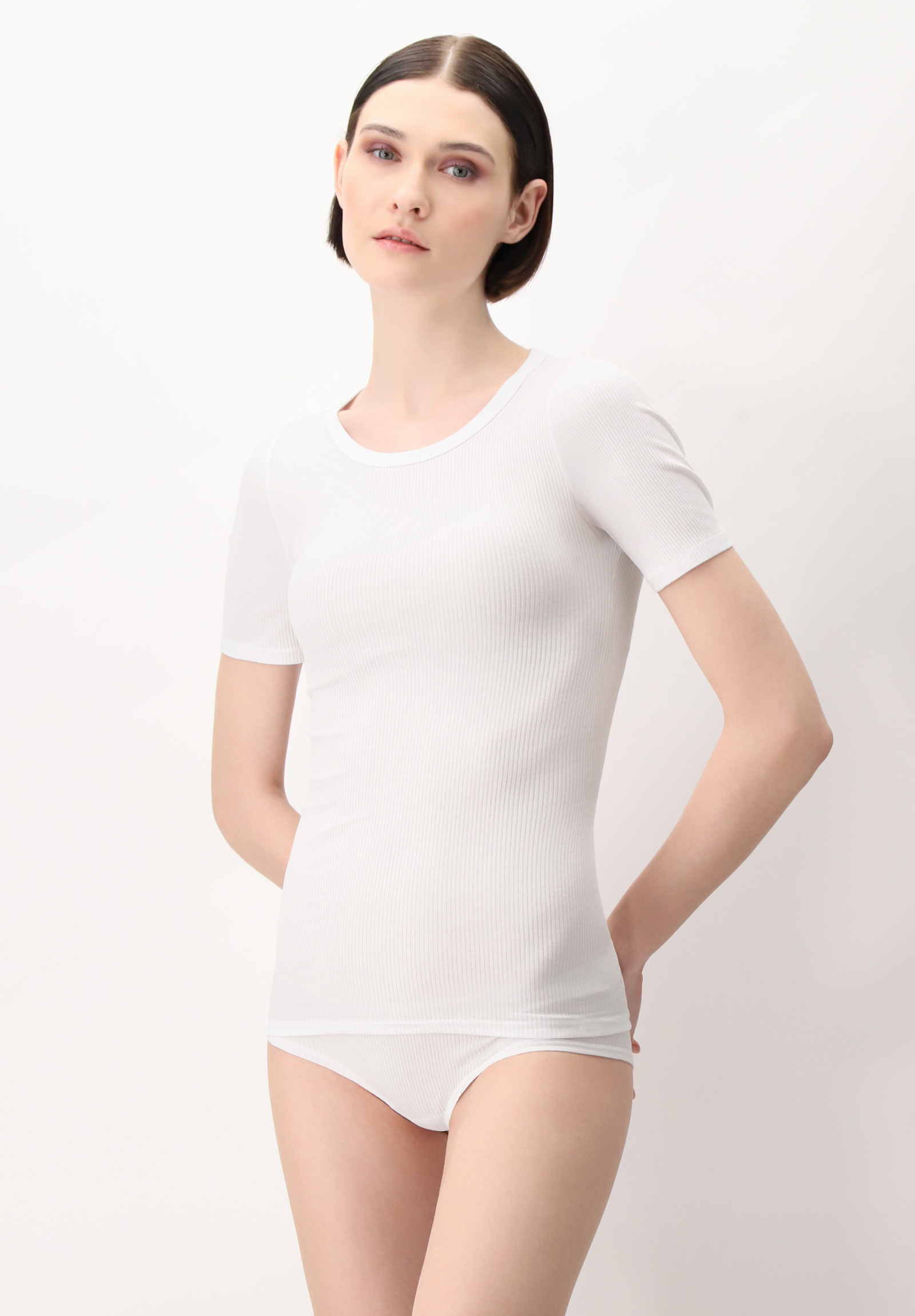 Perfect Line Rib - T-Shirt Short Sleeve